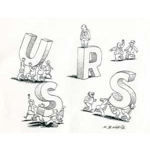 	L'Urss si sfalda, Il Popolo 1990, Cartoonists  & Writers  Syndicate	